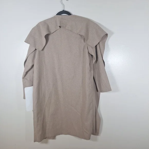 Chicwish Tan Open Front Coat - Picture 5 of 5